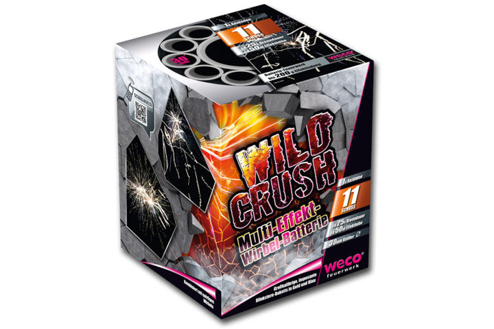 Wild Crush 11-Schuss-Feuerwerk-Batterie von Weco ab 16.99€ jetzt bestellen