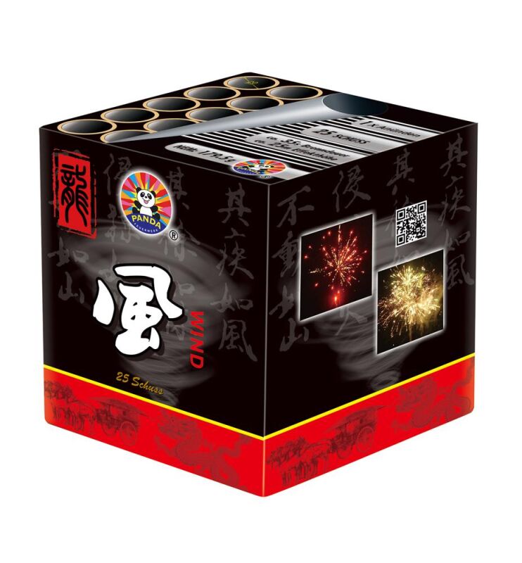 Wind 25-Schuss-Feuerwerkbatterie von Panda ab 11.89€ jetzt bestellen