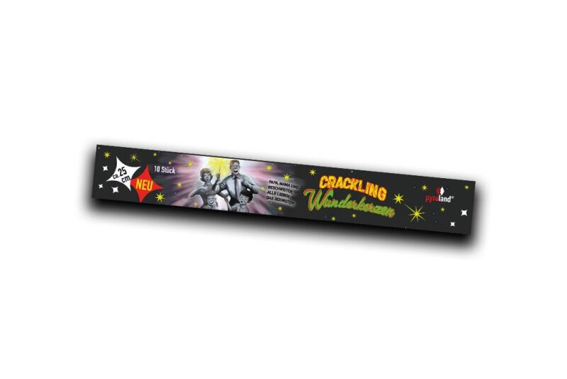 Wunderkerzen Crackling 25cm 10 Stück von Pyroland ab 1.25€ jetzt bestellen
