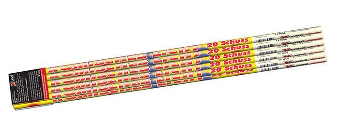 Xplode Römische Lichter 20-Schuss-Leuchtfeuerwerk 10-teilig von Xplode ab 3.39€ jetzt bestellen