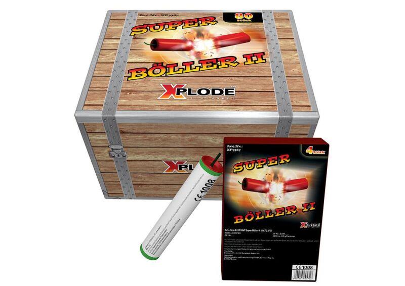 Xplode Super Böller II 80 Stück von Xplode ab 13.59€ jetzt bestellen