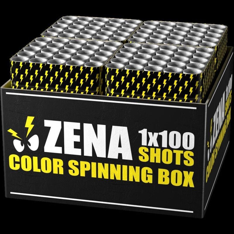 Zena Color Spinning Box 100-Schuss-Feuerwerkverbund (Stahlkäfig) von Zena ab 163.19€ jetzt bestellen