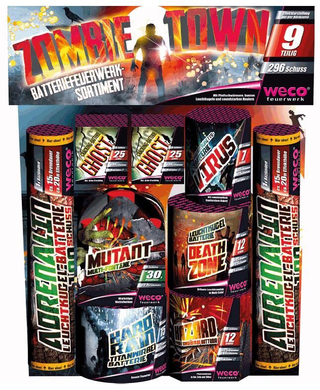 Zombie Town 9-teiliges-Batterien-Sortiment von Weco ab 29.74€ jetzt bestellen