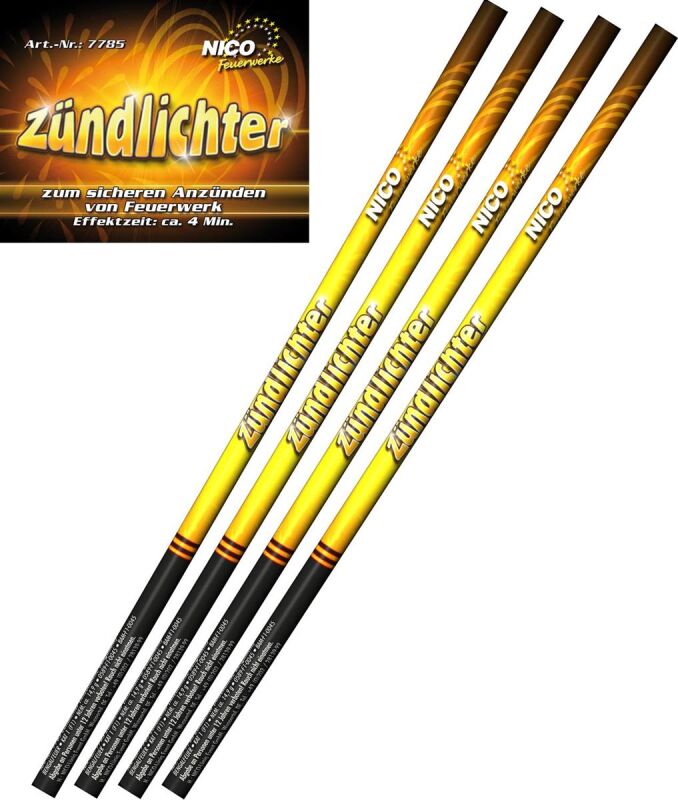Zündlichter, 4er-Beutel von Nico ab 4.03€ jetzt bestellen