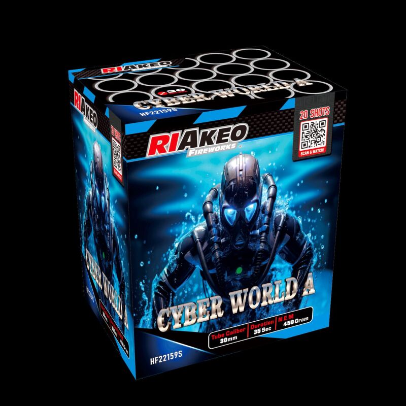 Cyber World A 20-Schuss-Feuerwerk-Batterie von RIAKEO ab 28.04€ jetzt bestellen