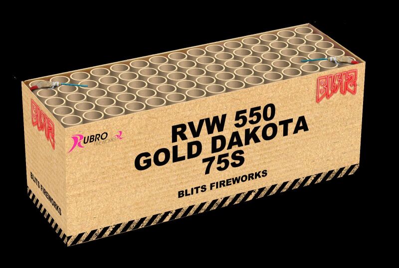 Gold Dakota 75-Schuss-Feuerwerksverbund von Geisha-Rubro ab 80.74€ jetzt bestellen