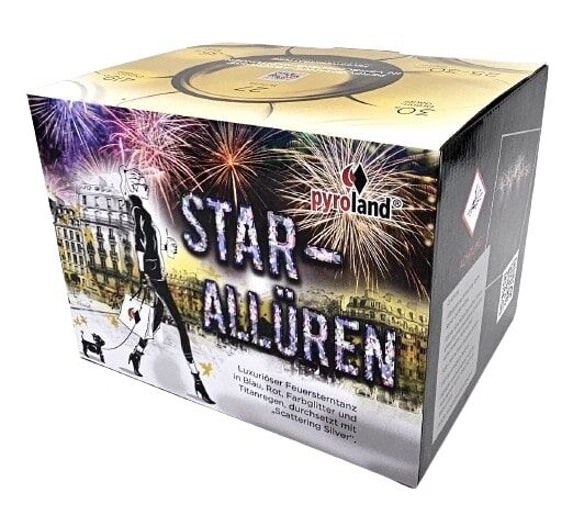 Star Allüren 27-Schuss-Feuerwerk-Batterie von Pyroland ab 39.94€ jetzt bestellen