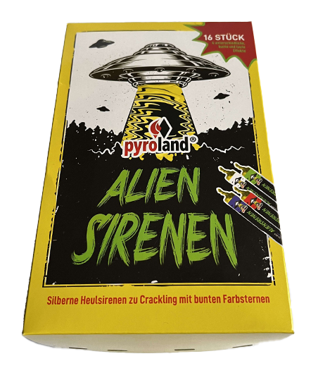 ALIEN SIRENEN 16er Pack von Pyroland ab 8.99€ jetzt bestellen