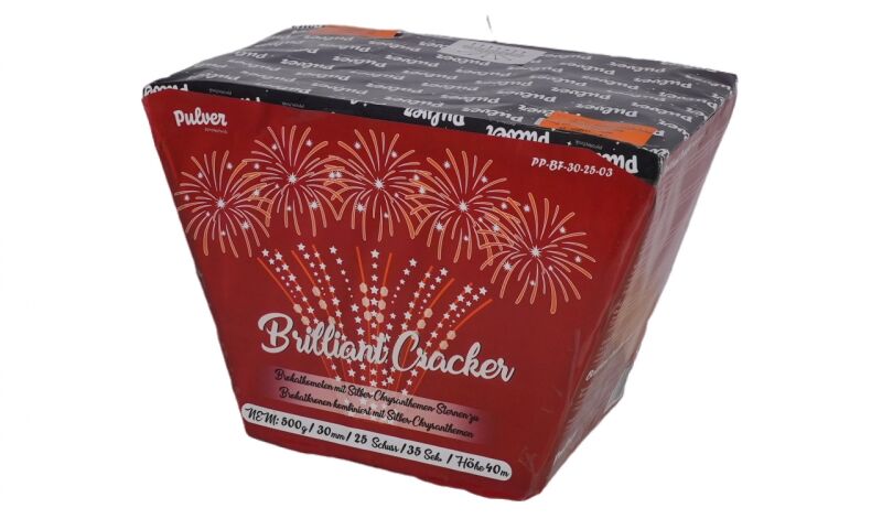 Brilliant Cracker 25-Schuss-Feuerwerk-Batterie von Pulver-Pyrotechnik ab 50.99€ jetzt bestellen
