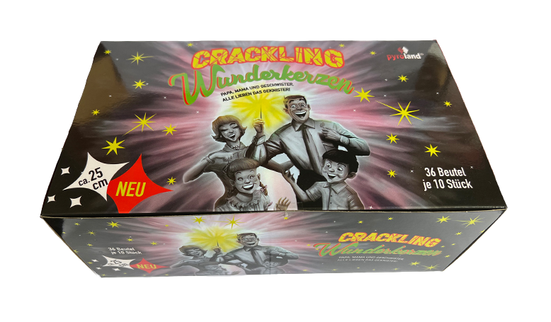 Display Wunderkerzen Crackling 25cm 360 Stück von Pyroland ab 24.99€ jetzt bestellen