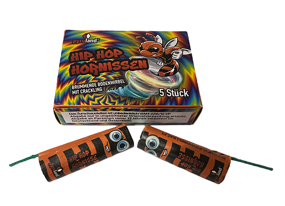 Hip Hop Hornissen 5er Schachtel von Pyroland ab 1.2€ jetzt bestellen