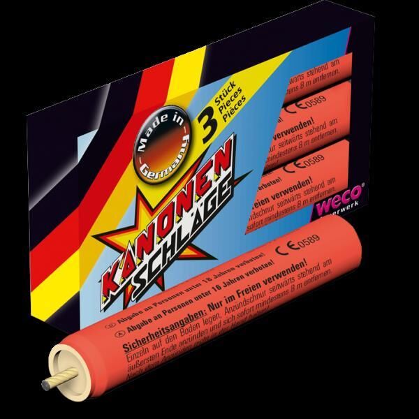 Kanonenschlag groß 3 Stück von Weco ab 3.39€ jetzt bestellen