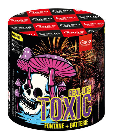 Toxic (Senta) 10-Schuss-Feuerwerk-Batterie von Gaoo ab 10.19€ jetzt bestellen