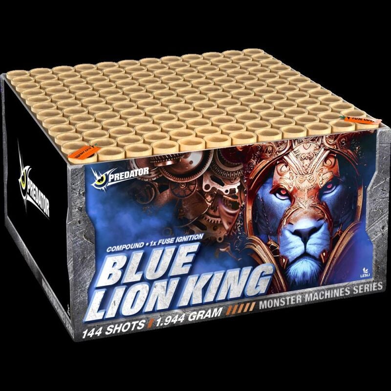 Blue Lion King 144-Schuss-Feuerwerks-Verbund von Lesli ab 93.49€ jetzt bestellen