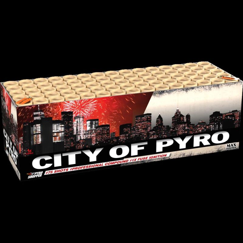 City of Pyro 75-Schuss-Feuerwerks-Verbund von Lesli ab 56.09€ jetzt bestellen