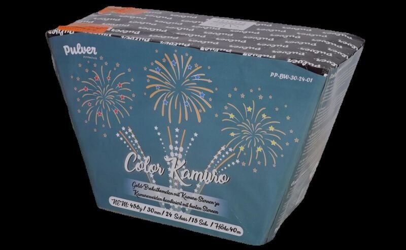 Color Kamuro 24-Schuss-Feuerwerk-Batterie von Pulver-Pyrotechnik ab 45.89€ jetzt bestellen