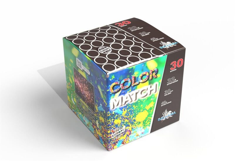 Color Match 30-Schuss-Feuerwerk-Batterie von BALKANIA ab 38.21€ jetzt bestellen