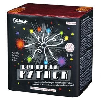 Colorful Python 25-Schuss-Feuerwerk-Batterie von Funke ab 40.79€ jetzt bestellen