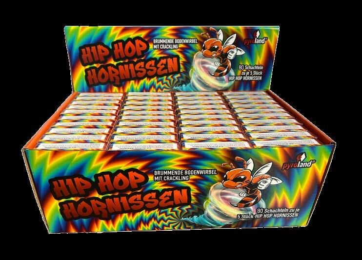 Display Hip Hop Hornissen 80 Schachteln von Pyroland ab 79.99€ jetzt bestellen