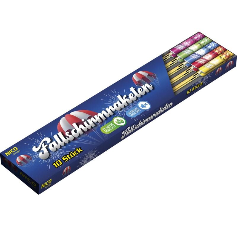 Fallschirm-Rakete, 10er-Schtl. von Nico ab 19.54€ jetzt bestellen