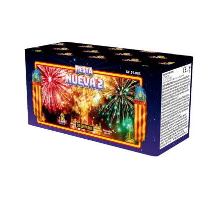Fiesta Nueva 2 50-Schuss-Feuerwerk-Batterie von El Gato ab 33.99€ jetzt bestellen
