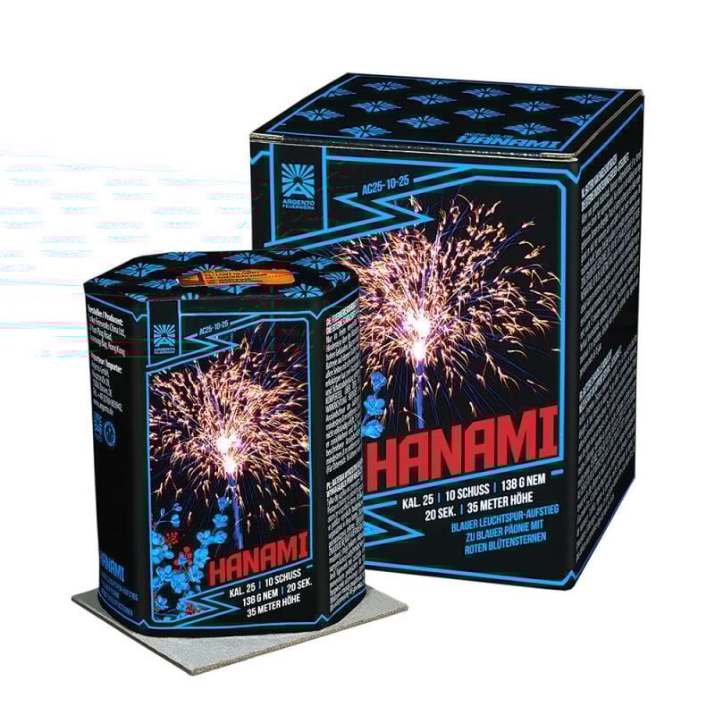 Hanami 10-Schuss-Feuerwerk-Batterie von Argento Feuerwerk ab 13.59€ jetzt bestellen