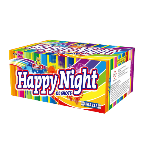Happy Night 120-Schuss-Feuerwerkverbund von El Gato ab 169.99€ jetzt bestellen