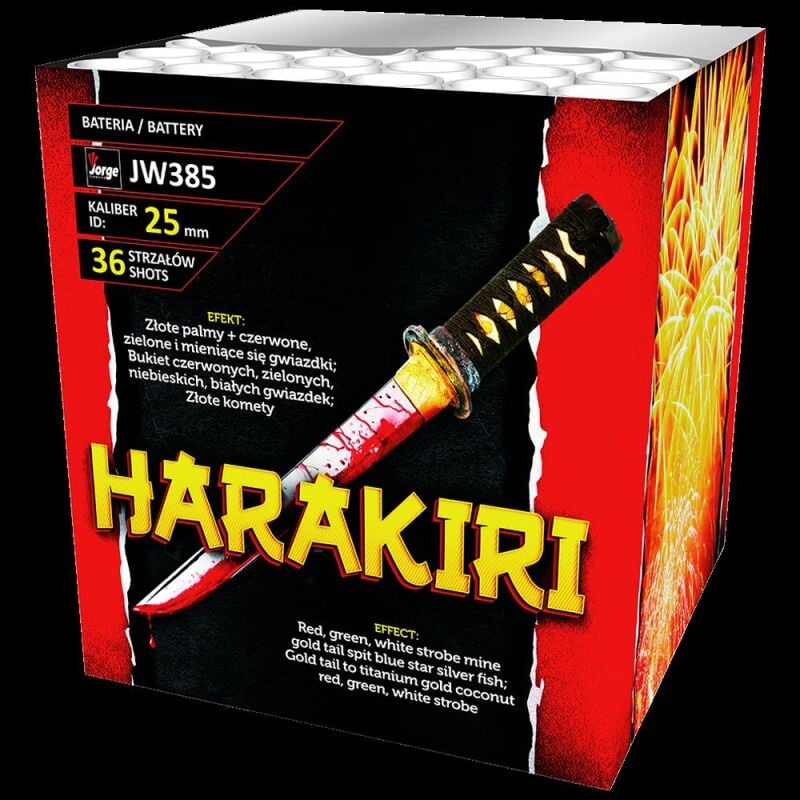Harakiri 36-Schuss-Feuerwerk-Batterie von Jorge ab 32.29€ jetzt bestellen