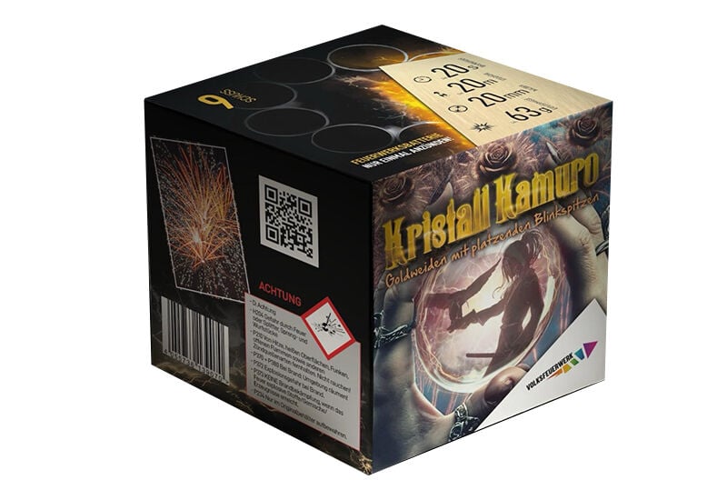 Kristall Kamuro 9-Schuss-Feuerwerk-Batterie von Volksfeuerwerk ab 4.24€ jetzt bestellen