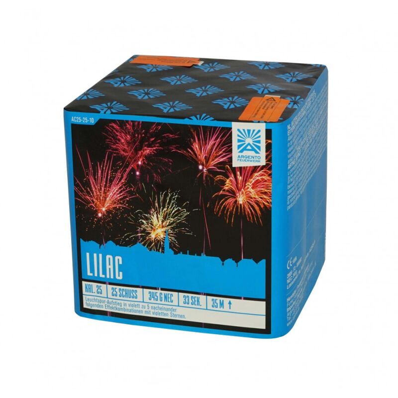 Lilac 25-Schuss-Feuerwerk-Batterie von Argento Feuerwerk ab 26.34€ jetzt bestellen