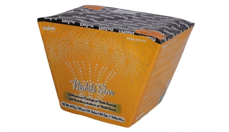 Nishiki Star 25-Schuss-Feuerwerk-Batterie von Pulver-Pyrotechnik ab 52.69€ jetzt bestellen