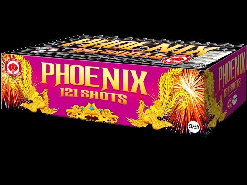 Phoenix 121-Schuss-Feuerwerkverbund (Stahlkäfig) von Wolff Vuurwerk b.v. ab 203.99€ jetzt bestellen