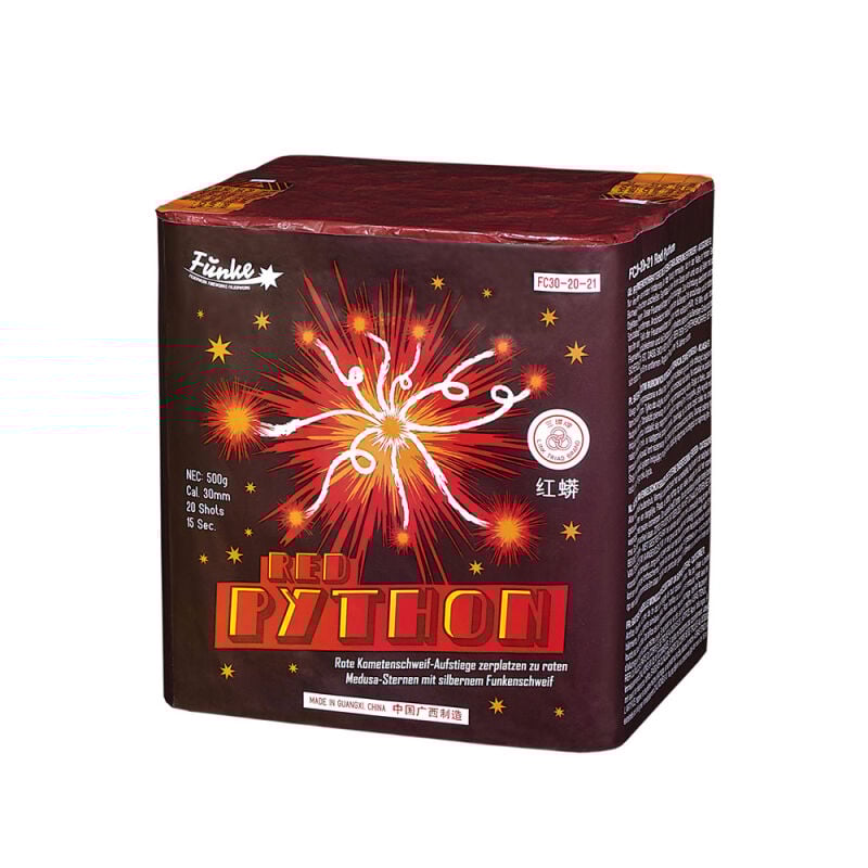 Red Python 20-Schuss-Feuerwerk-Batterie von Funke ab 50.99€ jetzt bestellen