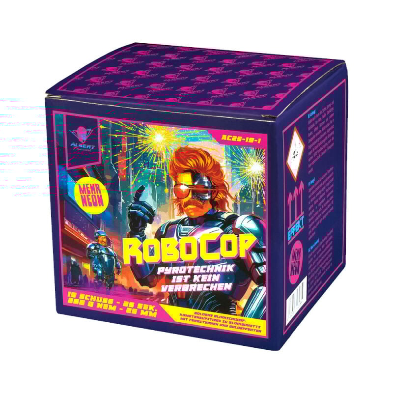Robocop 19-Schuss-Feuerwerk-Batterie von Argento Feuerwerk ab 16.99€ jetzt bestellen