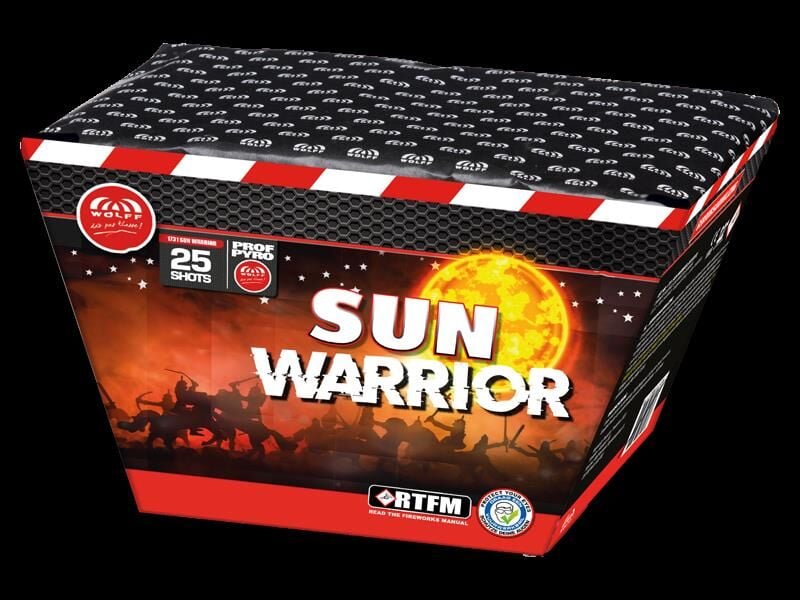 Sun Warrior 25-Schuss-Feuerwerk-Batterie von Wolff Vuurwerk b.v. ab 41.64€ jetzt bestellen