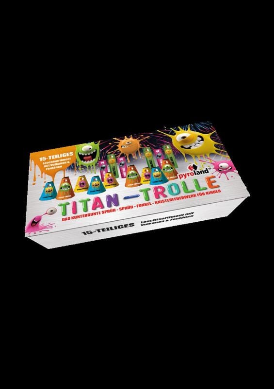 Titan-Trolle 15-teiliges Leuchtsortiment von Pyroland ab 14.99€ jetzt bestellen