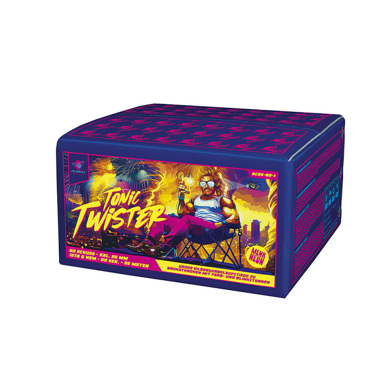 Tonic Twister 90-Schuss-Feuerwerkverbund von Argento Feuerwerk ab 84.99€ jetzt bestellen
