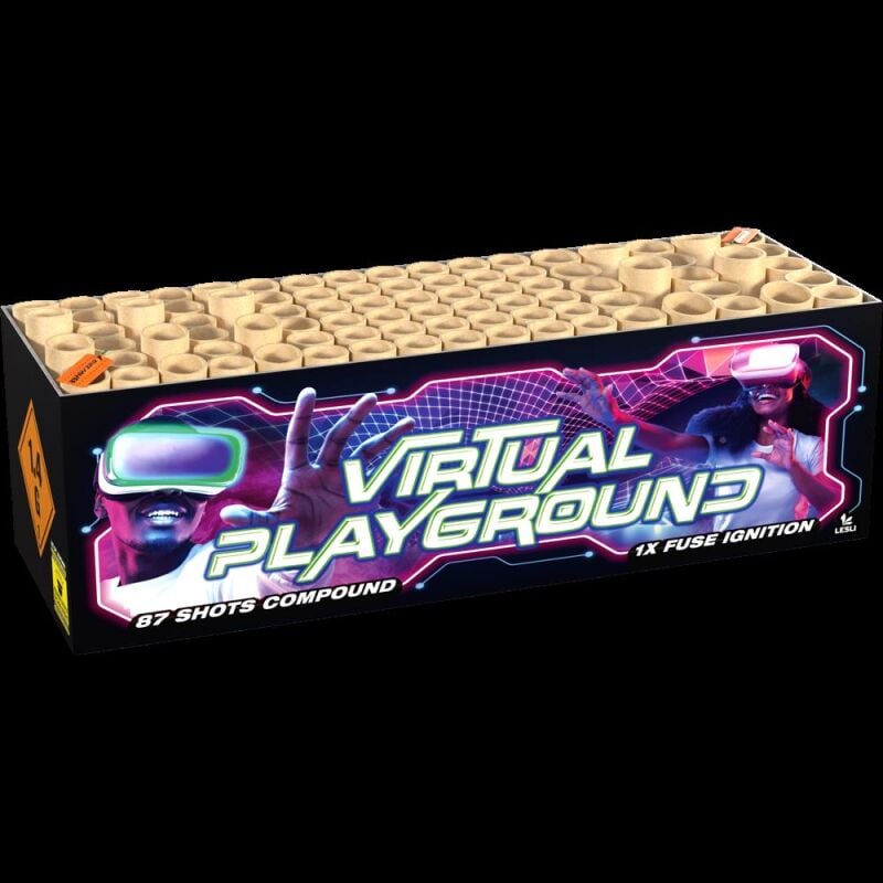 Virtual Playground 87-Schuss-Feuerwerks-Verbund von Lesli ab 65.44€ jetzt bestellen
