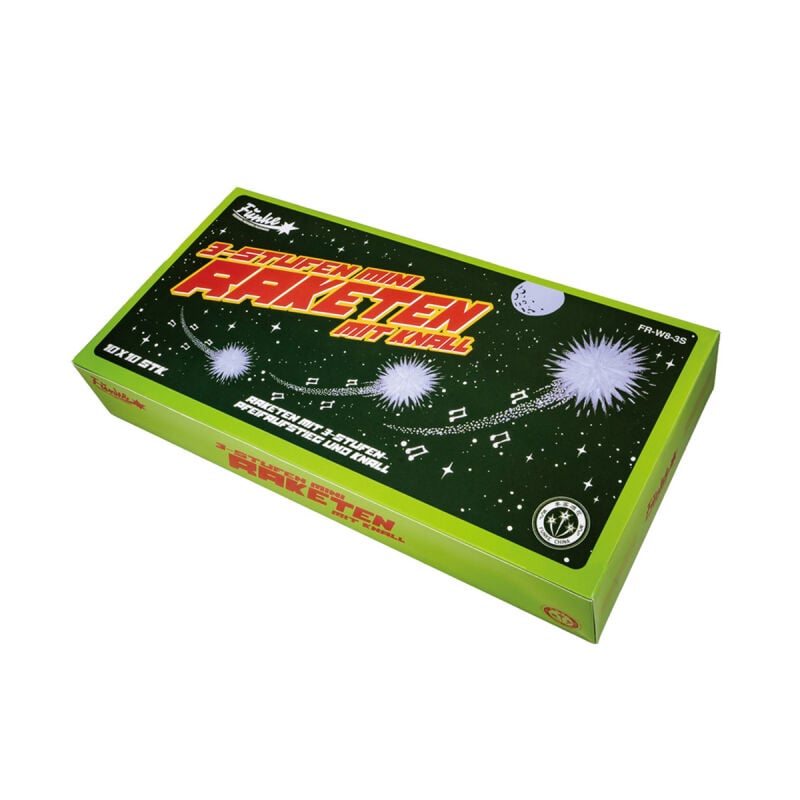 3-Stufen Mini-Raketen mit Knall 10er Set von Funke ab 3.83€ jetzt bestellen