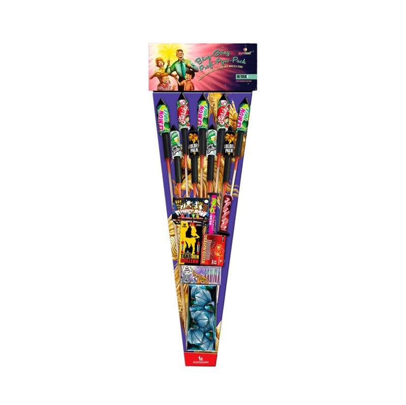 Bäng-Gäng Profi-Pyro-Pack 65-teiliges-Familiensortiment von Lesli ab 17.99€ jetzt bestellen