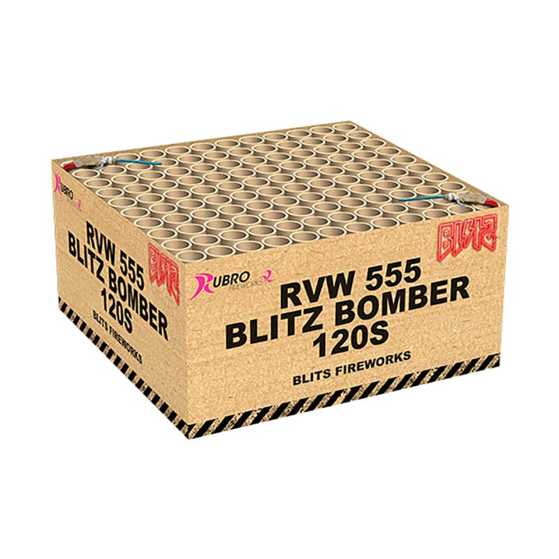 Blitz Bomber 120-Schuss-Feuerwerkverbund von Geisha-Rubro ab 114.74€ jetzt bestellen