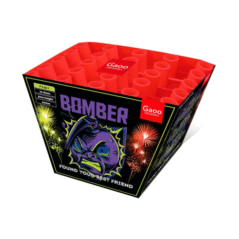 Bomber 25-Schuss-Feuerwerk-Batterie von Gaoo ab 49.99€ jetzt bestellen