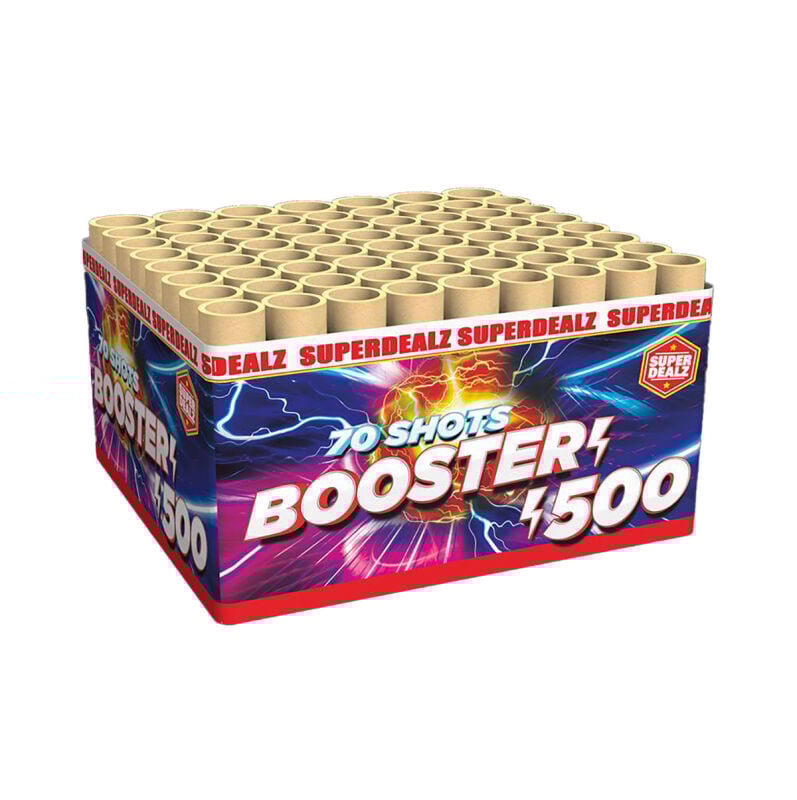 Booster 500 70-Schuss-Feuerwerk-Batterie von Wolff Vuurwerk b.v. ab 25.49€ jetzt bestellen