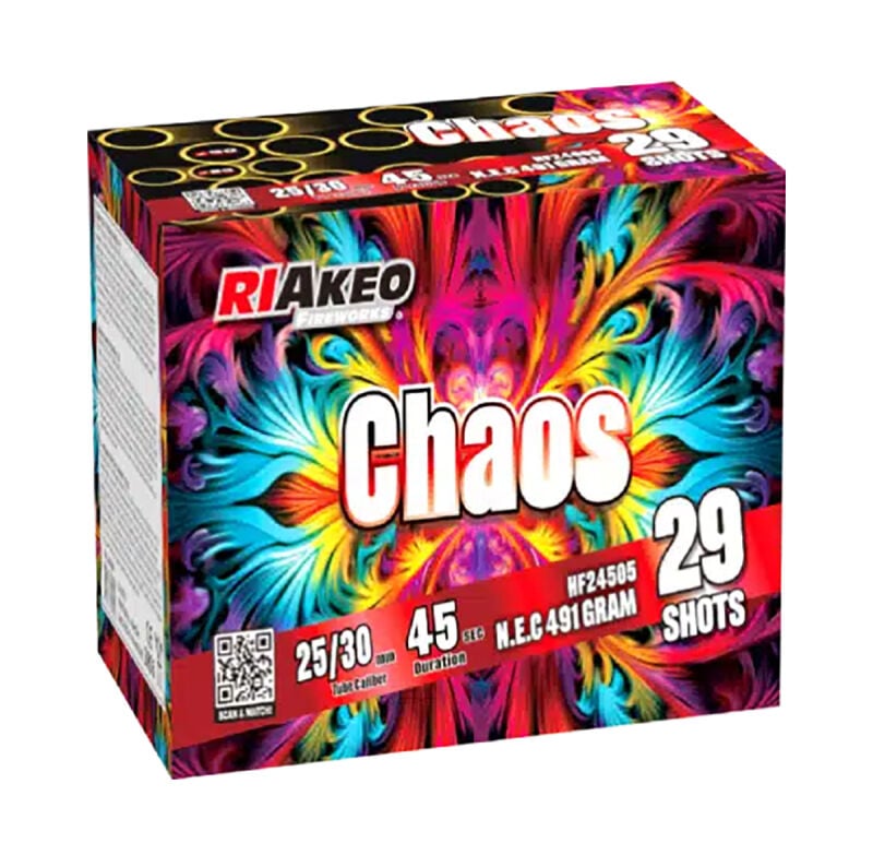 Chaos 29-Schuss-Feuerwerk-Batterie von RIAKEO ab 46.74€ jetzt bestellen