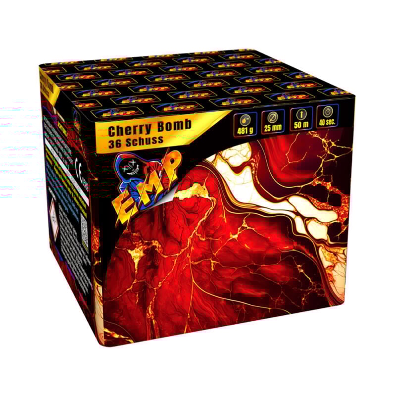 Cherry Bomb 36-Schuss-Feuerwerk-Batterie von EMP Feuerwerk ab 34.84€ jetzt bestellen