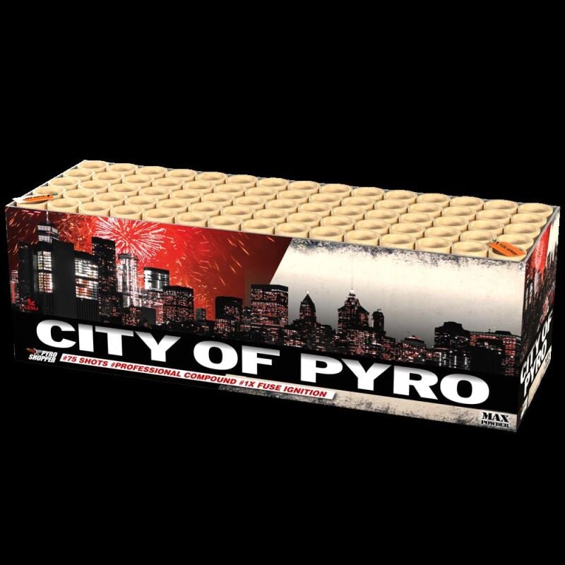 City of Pyro 75-Schuss-Feuerwerksverbund von Lesli ab 59.49€ jetzt bestellen