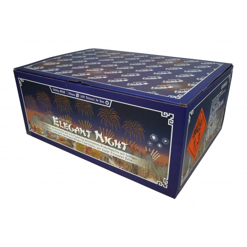 Elegant Night 100-Schuss-Feuerwerkverbund von Argento Feuerwerk ab 249€ jetzt bestellen