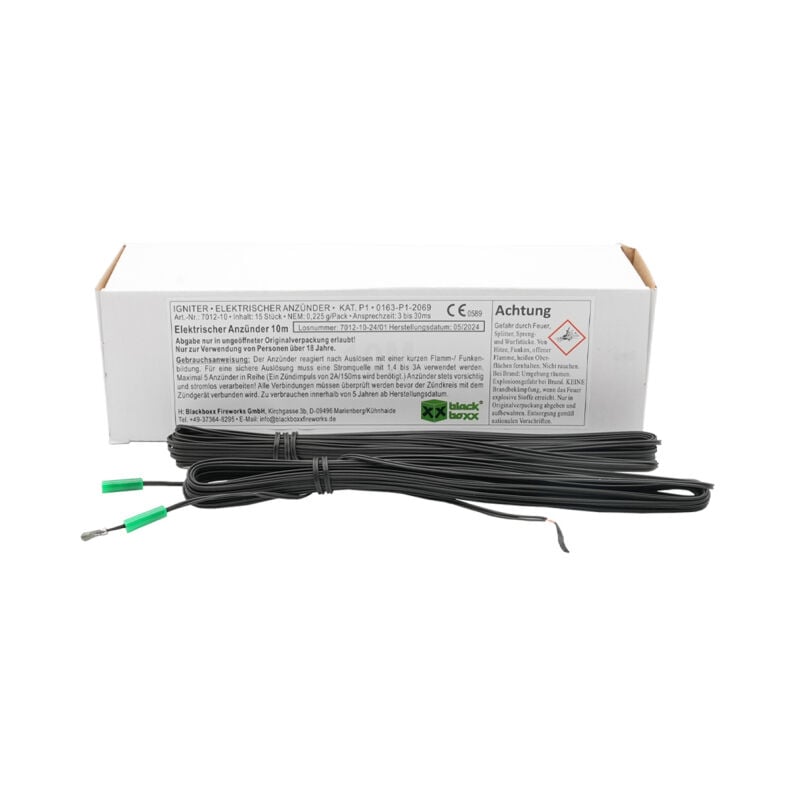 Elektrische Anzünder 10 m (15er Pack) von Blackboxx ab 82.99€ jetzt bestellen