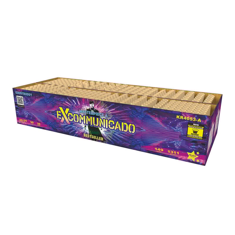 Excommunicado 282-Schuss-Feuerwerkverbund (Double-Compound) von J-Fireworks ab 254.99€ jetzt bestellen