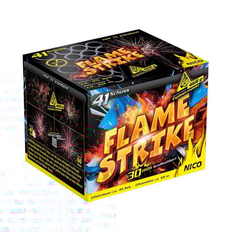 Flame Strike 41-Schuss-Feuerwerk-Batterie von NICO Europe ab 41.64€ jetzt bestellen